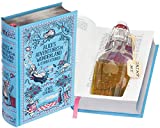 Alice"Drink Me" Flask Hollow Book - Alice's Adventures in Wonderland by Lewis Carroll (Leather-bound) (Magnetic Closure)