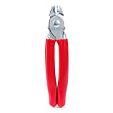 Straight Hog Ring Pliers Kit  Auto Upholstery Installation Tool for Bungee/Shock Cords/Animal Pet Cages/Bagging/Traps/Sausage Casing/Meat bags/Fencing/Railing by NIDAYE (Rings Not Included)