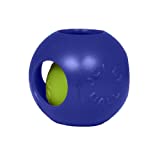 Jolly Pets Teaser Ball Dog Toy, Small/4.5 Inches, Blue