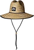 BROOKLYN ATHLETICS Men's Straw Sun Lifeguard Beach Hat Raffia Wide Brim, Natural, One Size