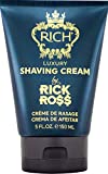 Mens Shaving Cream in Tube - RICH by Rick Ross | Safety & Straight Razor & Head Shaving Cream for Men | Premium Luxury Natural Wet Shave Cream for Men - Gel and Butter Alternative | 5 Fl Oz