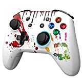 Wireless Pro Controller for Switch/Switch Lite/Switch OLED, REDSTORM Switch Remote Gamepad with Joystick, Turbo/Double Vibration/Screenshot/6-Axis, Ergonomic Non-Slip, White Palm