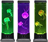 CALOVER Gifts for Kids Men Women Friends Family Cool Jellyfish Lava Lamp Night Light for Girls Boys Kids Home Office Bedroom Decor for Christmas Holiday Birthday Party