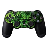 MightySkins Skin Compatible with Sony PS4 Controller - Weed | Protective, Durable, and Unique Vinyl Decal wrap Cover | Easy to Apply, Remove, and Change Styles | Made in The USA