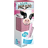 Milk Magic, Milk Straws, 24 Count (0.16oz Each), 3.84oz Box (Pack of 3) (Choose Flavors Below) (Strawberry)