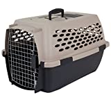 Petmate Vari Kennel Heavy-Duty Dog Travel Crate No-Tool Assembly, 24" Long, 10-20 lb, Taupe/Black