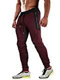Athletic Pants Joggers for Men with Pockets Running Pants for Men Workout Pants Gym Pants Joggers Pants Men Closed Bottom Sweatpants