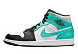 Jordan Mens Air Jordan 1 Mid 554724 132 Island Green - Size 8