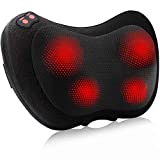 Papillon Back Massager,Shiatsu Neck Massager for Pain Relief,Electric Shoulder Foot Massage Pillow with Heat, Birthday Gifts for Men/Women/Wife/Husband,Deep Tissue Kneading for Waist,Legs,Body Muscle