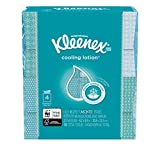 Kleenex Cooling Lotion Kleenex, 45 Count (Pack of 4)