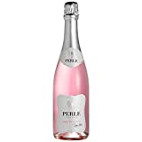 Pierre Chavin Perle Rose Alcohol-Free 0.0% Sparkling Rose From France, Halal Certified, Vegan, Sulphite Free (750ml, 1 Bottle)