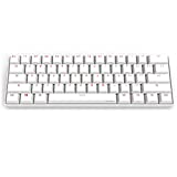 CORN Anne Pro 2 Mechanical Gaming Keyboard 60% True RGB Backlit - Wired/Wireless Bluetooth 5.0 PBT Type-c Up to 8 Hours Extended Battery Life, Full Keys Programmable (Gateron Blue, White)