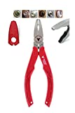VAMPLIERS VT-001: 6.25" Patented Multipurpose Screw Extraction Pliers. Extracts any damaged, rusted, security, specialty screw, nuts and bolts. Made in Japan.