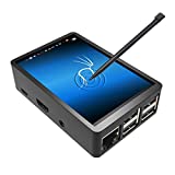 for Raspberry Pi 3 B+ 3.5 inch Touch Screen with Case, 320x480 Pixel Monitor TFT LCD Game Display [Support Raspbian, Ubuntu, Kali, RetroPie System]