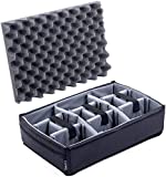 Grey CVPKG Padded Divider Set for The Harbor Freight Apache 3800 Case. Divider and lid Foam only.