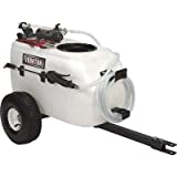 Ironton Tow-Behind Trailer Broadcast and Spot Sprayer - 13-Gallon Capacity, 1 GPM, 12 Volt DC