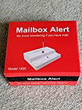 Mailbox Alert - Mail Chime Wireless Mail Notification System - 350-450ft Wireless Mailbox Alert - Audible & Visual Notification, Volume Control - Easy DIY Setup, Metal Mailbox (Curbside Mailbox only)