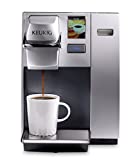 Keurig K155 Office Pro Commercial Coffee Maker, Single Serve K-Cup Pod Coffee Brewer, Silver, Extra Large 90 Oz. Water Reservoir