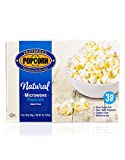 Preferred Popcorn Microwave Popcorn, Non-GMO, Whole Grain, Gluten Free (Natural, 18 Microwavable Bags)