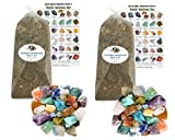 5 POUNDS of Gemstone Paydirt | 2 Pack Special | Gem Mining Rough Stone Mix | Guaranteed Gems | Rock Dig Gem Dig