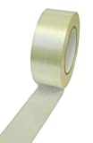 Filament Reinforced Strapping Tape, UNIDIRECTIONAL (1" x 60YD Pack of 1 ROLL)