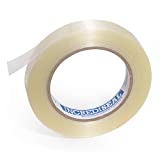 INCREDISEAL Clear Filament Tape - 1" Inch Wide x 60 Yards per Roll, 36 Rolls, Stronger 5.50 Mil, Heavy Duty Industrial Tape for Shipping Packaging Moving Packing Bundling, Office and Storage