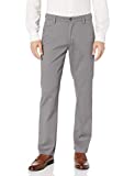 Dockers Men's Slim Fit Easy Khaki Pants, Burma Grey (Stretch), 32W x 30L