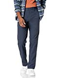 Amazon Essentials Men's Slim-Fit Wrinkle-Resistant Flat-Front Chino Pant, Navy, 30W x 30L
