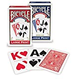 Bicycle Large Print Playing Cards (2-Pack)