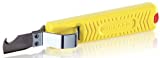 Jokari 10282 Standard Version Secura Cable Stripping Knife for All Standard Round Cables, No. 28H, 17cm L x 2.9cm W x 3cm H