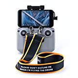 HeiyRC Dual Hooks Neck Strap for DJI Mini 2/Air 2S/Mavic 3/Air 2 Remote Controller Anti-Fall Lanyard Mount (Please Don't Disturb Me When I'm Flying The Drone)