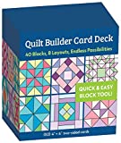 Quilt Builder Card Deck: 40 Block, 6 Layouts, Endless Possibilities