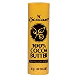 Cococare 100% Cocoa Butter Stick - All-Natural Cocoa Butter Emollient for Ultimate Skin Hydration & Protection - The Yellow Stick - (2 Pack)