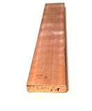 Copper Flat Bar Stock 1/8" x 2" x 6"- Knife Making, Hobby, Craft, C110-1 Bar