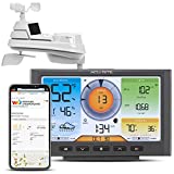 AcuRite Iris (5-in-1) Home Weather Station with Wi-Fi Connection to Weather Underground with Temperature, Humidity, Wind Speed/Direction, and Rainfall (01540M) , Black