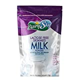 DairySky Lactose Free Milk Powder 16oz - Skim Powdered Milk Non GMO Fat Free for Baking & Coffee, Kosher with Protein & Calcium | Great Substitute for Liquid Milk | RBST Hormone-Free