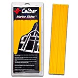 Caliber Marine Trailer Bunk Slides 23013, 3 x 15 inch, 10-Pack Yellow