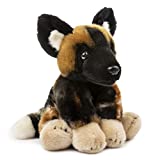 Wildlife Tree 12 Inch Stuffed African Wild Dog Plush Floppy Animal Kingdom Collection