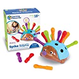 Learning Resources Spike The Fine Motor Hedgehog - 14 Pieces, Ages 18 months+ Fine Motor and Sensory Toy, Counting & Color Recognition Toys, Educational Toys for Toddlers