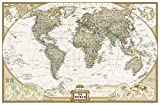 National Geographic: World Executive Enlarged Wall Map (73 x 48 inches) (National Geographic Reference Map)