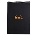 Rhodia Notepads Graph Black Wb 8.3 x 11.7