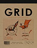 Design Ideation Grid Paper Creative Project Pad for Pencil, Ink, and Marker. Great for Art, Design and Education. (Jumbo 8.5" x 11") (1 Pad)