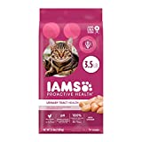 IAMS PROACTIVE HEALTH Adult Urinary Tract Healthy Dry Cat Food with Chicken Cat Kibble, 3.5 lb. Bag