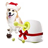 AFP Automatic Dog Ball Launcher Interactive Puppy Pet Ball Indoor Thrower Machine for Small and Medium Size Dogs, 3 Balls Included (2 inch)