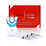 Zero Glow Teeth Whitening Kit Carbamide Peroxide Syringes, LED Light