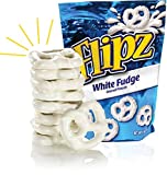 Flipz White Fudge Pretzels, 5oz (Pack of 4)