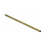 Stanley National N215-228 Stanley Round Rod, 1/8 in Dia X 36 in L, Solid Brass