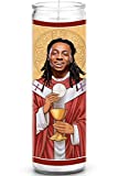 Rapper Celebrity Prayer Candle - Funny Saint Candle - 8 inch Glass Prayer Votive - 100% Handmade in USA - Novelty Celebrity Rap Hip Hop Gift