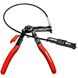 24" Flexible Hose Clamp Pliers Locking Tool Fuel Oil Water 2FT Long Reach