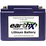 EarthX ETX36C Eco-Friendly Lithium Motorcycle Battery with Built-in Battery Management System
